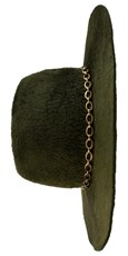 Undercover Green fur hat 204555